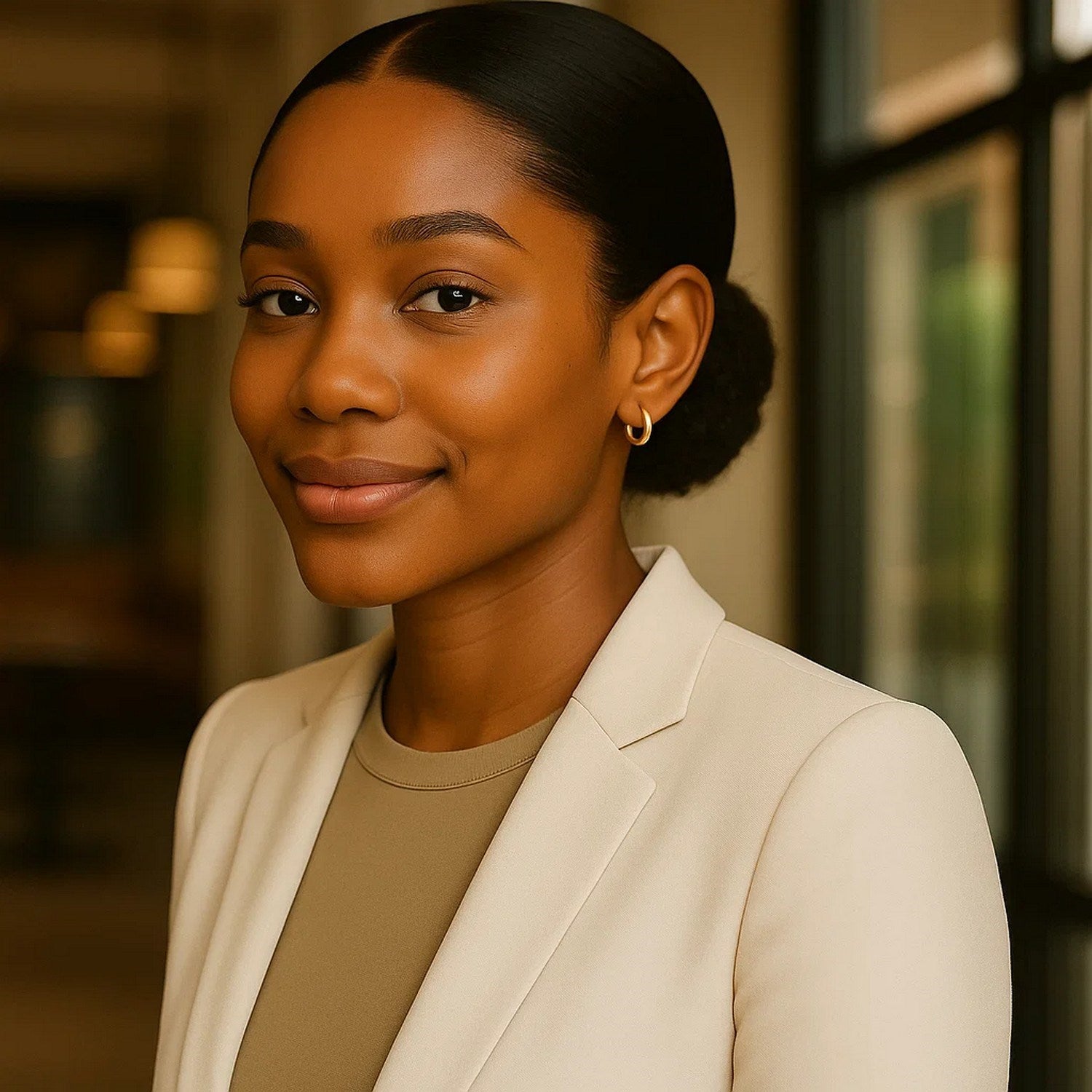 Classic Hoop Earrings, 10K Yellow Gold